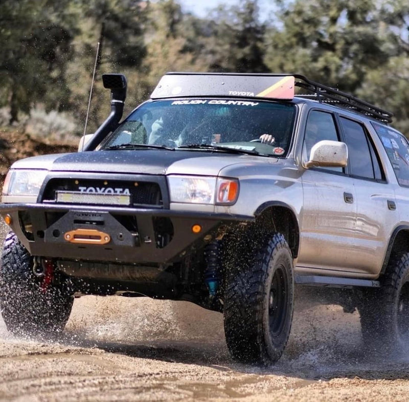 Toyota 4 Runner with a 44" x 9" fairing, reverse smile shape and custom wrap