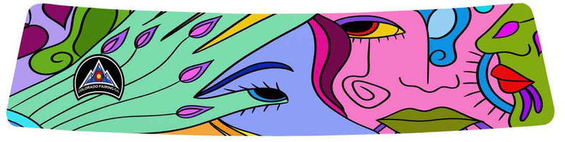 Face Abstract Wrap