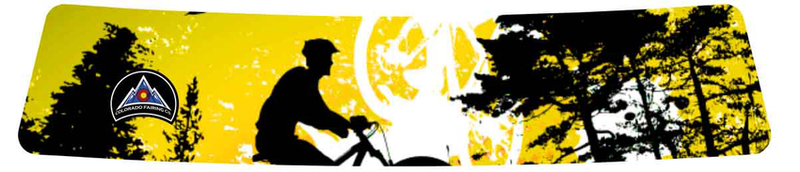 Yellow Mountain Biker Wrap