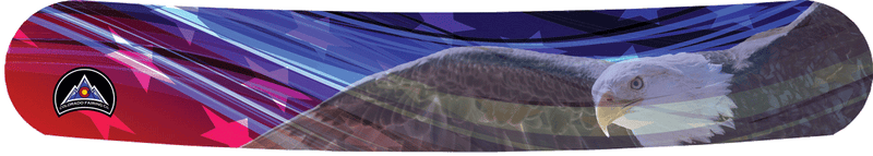 Bald Eagle with American Flag Wrap