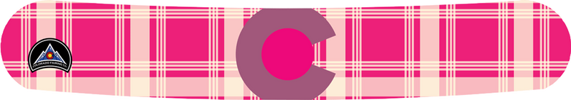 Colorado Pink Plaid Wrap