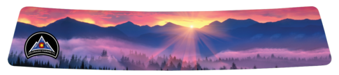 Mountain Sunset Wrap